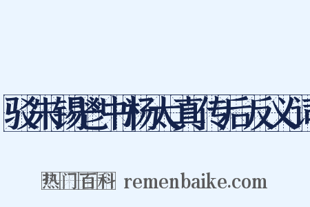 驳朱锡鬯书杨太真传后反义词是什么意思的图片